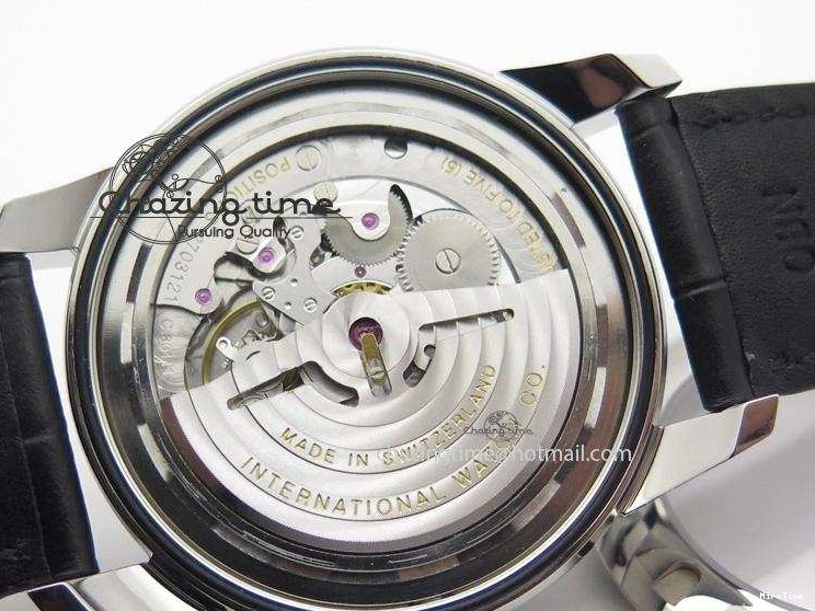 MIROTIME 0105 RelaxedFit Ingeniuer St.Laurens SS White Dial MKF 1:1 V2 Best Edition On Black Leather Strap A 7355
